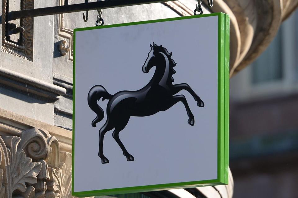 Lloyds Banking Group’s profit has leapt higher as the UK’s biggest mortgage lender continued to benefit from higher borrowing costs (Joe Giddens/PA) (PA Wire)