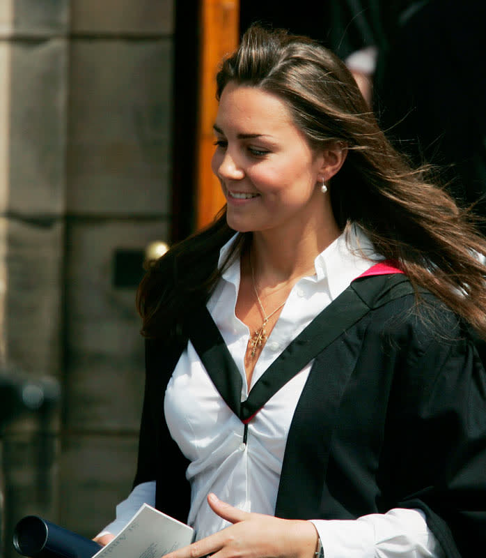 Kate Middleton en la universidad