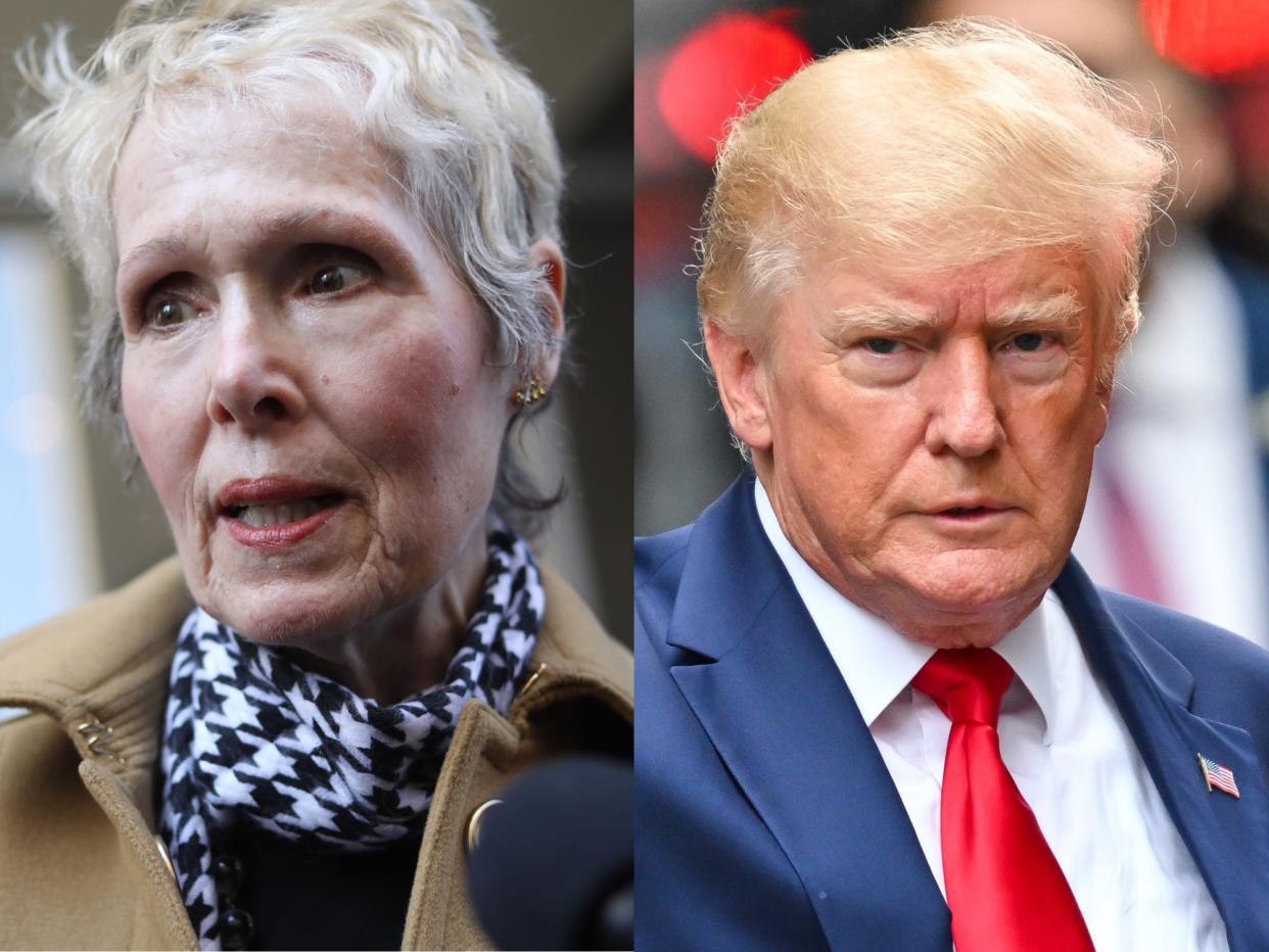 E. Jean Carroll and Donald Trump