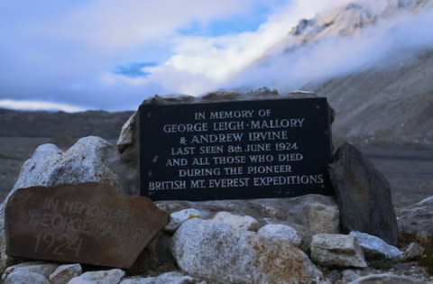 The company supported the Mallory expedition to Everest - Credit: GETTY