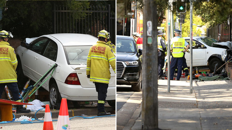 A 12-year-old boy has died after being hit by a car while crossing the road on his way to school in Sydney's south. Source: AAP Image/Danny Casey.