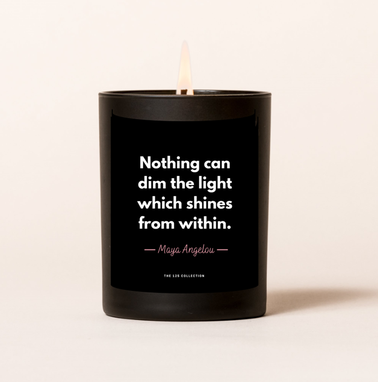 <p>the125collection.com</p><p><strong>$40.00</strong></p><p><a href="https://the125collection.com/collections/black-history-collection/products/copy-of-ida-b-wells-quote-candle?variant=31934883889225" rel="nofollow noopener" target="_blank" data-ylk="slk:Shop Now" class="link ">Shop Now</a></p><p>A delicious smelling candle with a motivational saying is just what the GF needs this holiday season. </p>