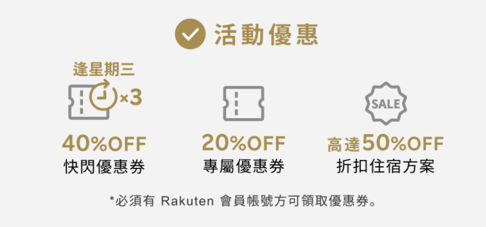 Rakuten Travel優惠2024｜新年優惠1.30日開始！精選酒店最高達5折 每星期搶額外6折優惠券