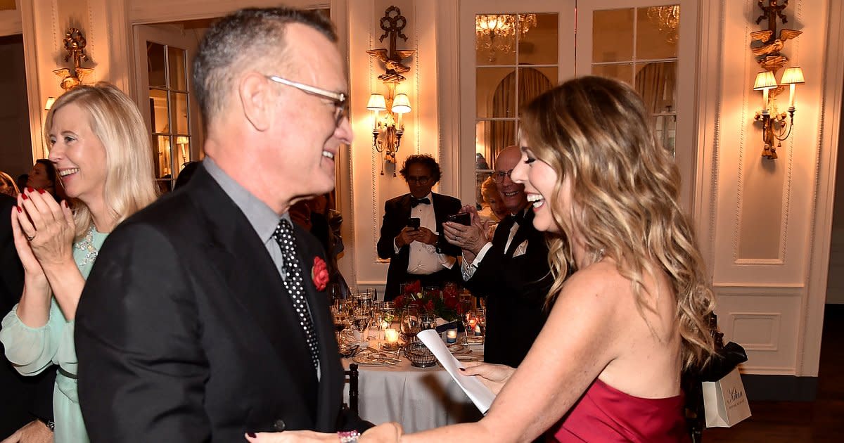 Rita Wilson reveals what she told husband Tom Hanks after breast