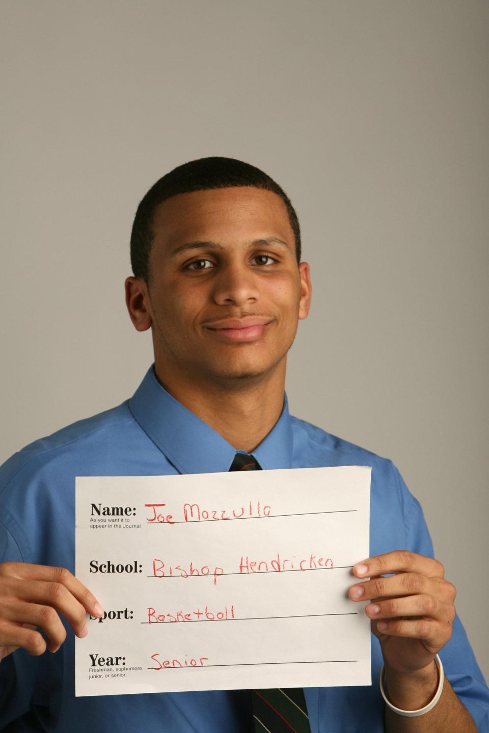 2006 ALL-STATE BOYS BASKETBALL
All-States. Senior basketball player Joe Mazzulla of Bishop Hendricken.