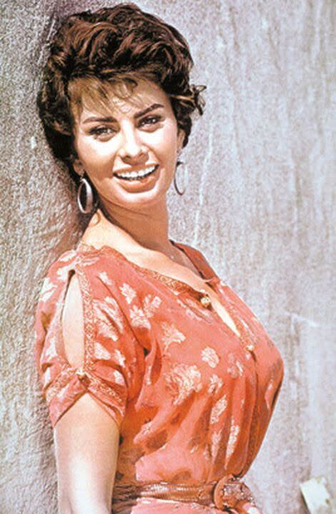 Sophia Loren, en una imagen de 1960