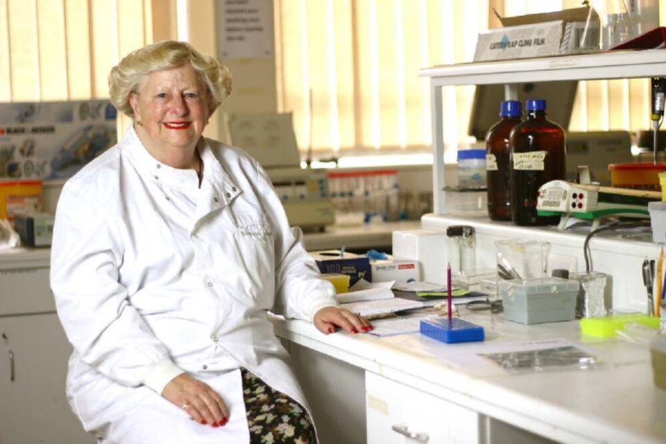 Bradford Telegraph and Argus: Professor Diana Anderson inside one of the laboratories at the University of Bradford