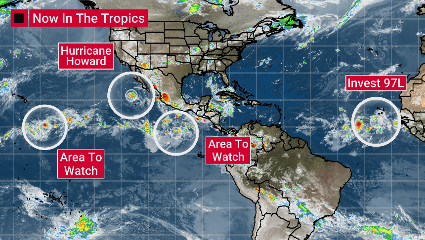 The tropics have been quiet for most of the summer, but that could change as peak hurricane season begins to take shape.