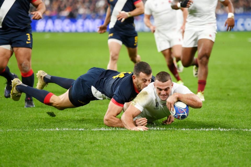 Ben Earl crossed for a try early on (Getty Images)