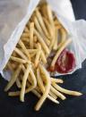 <p>Love french fries? You should head to the annual <a href="https://www.potatobowl.org/?pgid=jx02htlz-9fecf859-5787-4a11-b355-d096e6ef3e7b" rel="nofollow noopener" target="_blank" data-ylk="slk:Potato Bowl USA;elm:context_link;itc:0;sec:content-canvas" class="link ">Potato Bowl USA </a>in Grand Forks, which holds the world's largest french fry feed. Last year in 2019, more than 5,000 pounds of fries were consumed by an estimated 7,500 people. The all-time record was in 2017 with over 8,000 pounds of fries!</p><p> <strong>RELATED: </strong><a href="https://www.goodhousekeeping.com/food-products/g29402439/best-frozen-french-fries/" rel="nofollow noopener" target="_blank" data-ylk="slk:7 Delicious Kinds of Frozen Fries to Buy Right Now;elm:context_link;itc:0;sec:content-canvas" class="link ">7 Delicious Kinds of Frozen Fries to Buy Right Now</a></p>