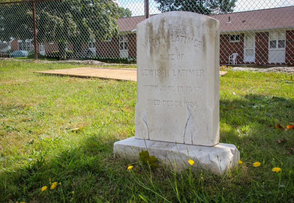 The gravesite of Mary Latimer in Fall River's Oak Grove Cemetery also contains the remains of Lewis H. Latimer, a prominent Black inventor.