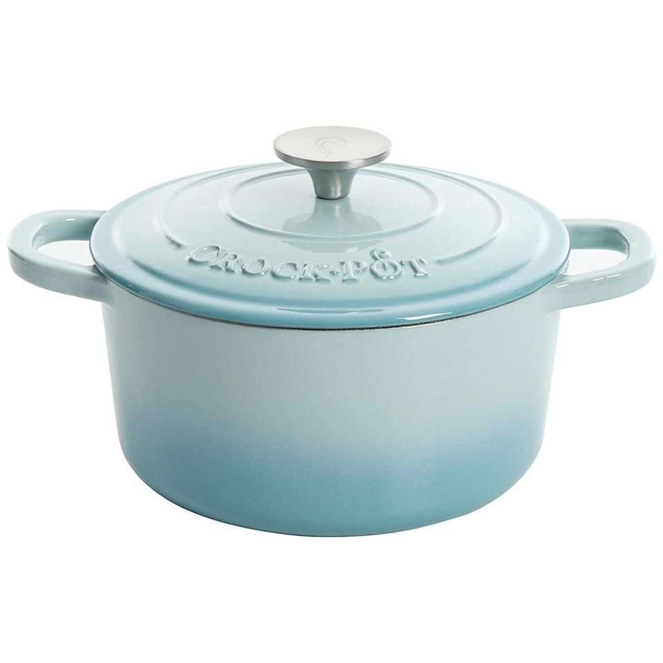 Crock-Pot Artisan Round Enameled Cast Iron Dutch Oven