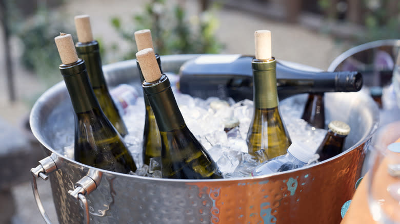 wine ice tub