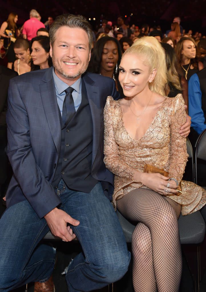 Gwen Stefani and Blake Shelton