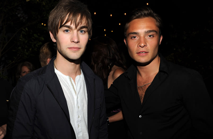 Ed Westwick und Chace Crawford