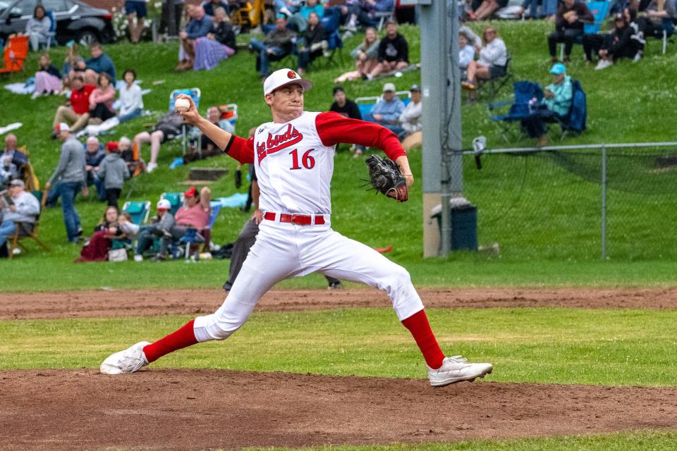 Clear Fork High School alum AJ Blubaugh has spent the summer pitching for the Orleans Firebirds of the prestigious Cape Cod League in Massachusetts.