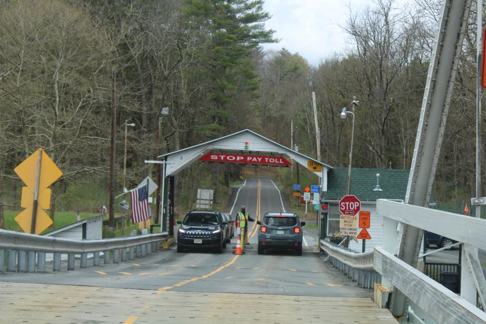 Dingmans Ferry Bridge, 2021.