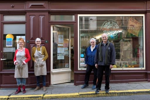 Volunteers stepped in and saved the only grocery shop in the centre of Sauxillanges, a rural village in central France