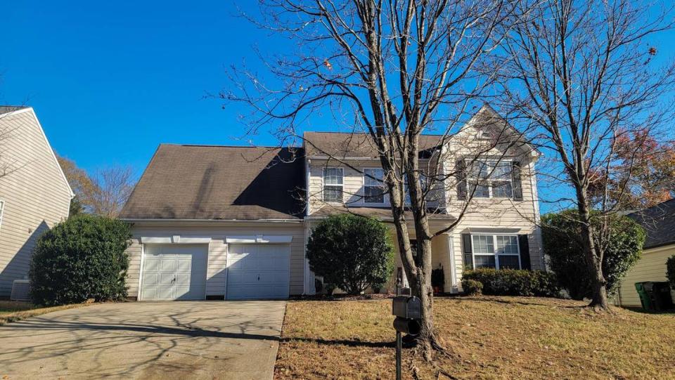 Calmore and Hygiena George had paid off the mortgage on this house in Charlotte when their HOA foreclosed. A company bought the house at foreclosure auction for $2,650, then demanded that the Georges pay $150,000 to buy back the house. Instead the couple fought in court to regain their home.