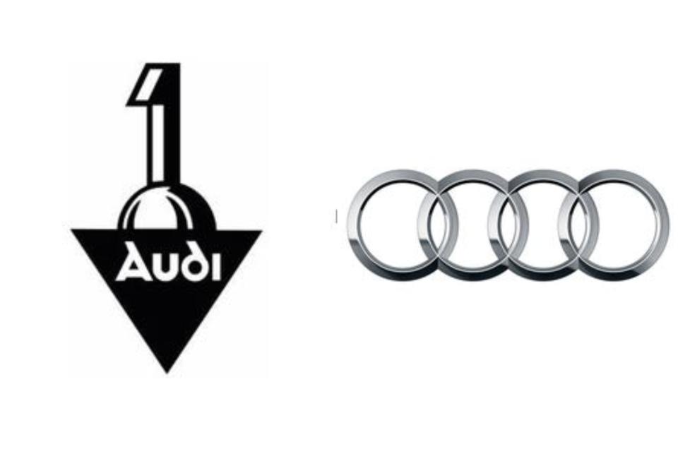 Audiwerke era una de las cuatro compañías que se unieron para formar la actual Audi. Su logotipo era muy diferente, ya que los anillos no se introdujeron hasta 1932 y, tras una breve desaparición en el emblema de la compañía alemana, regresaron en 1985. (Foto: <a href="http://www.audi.es/es/web/es.html" rel="nofollow noopener" target="_blank" data-ylk="slk:Audi;elm:context_link;itc:0;sec:content-canvas" class="link ">Audi</a>).