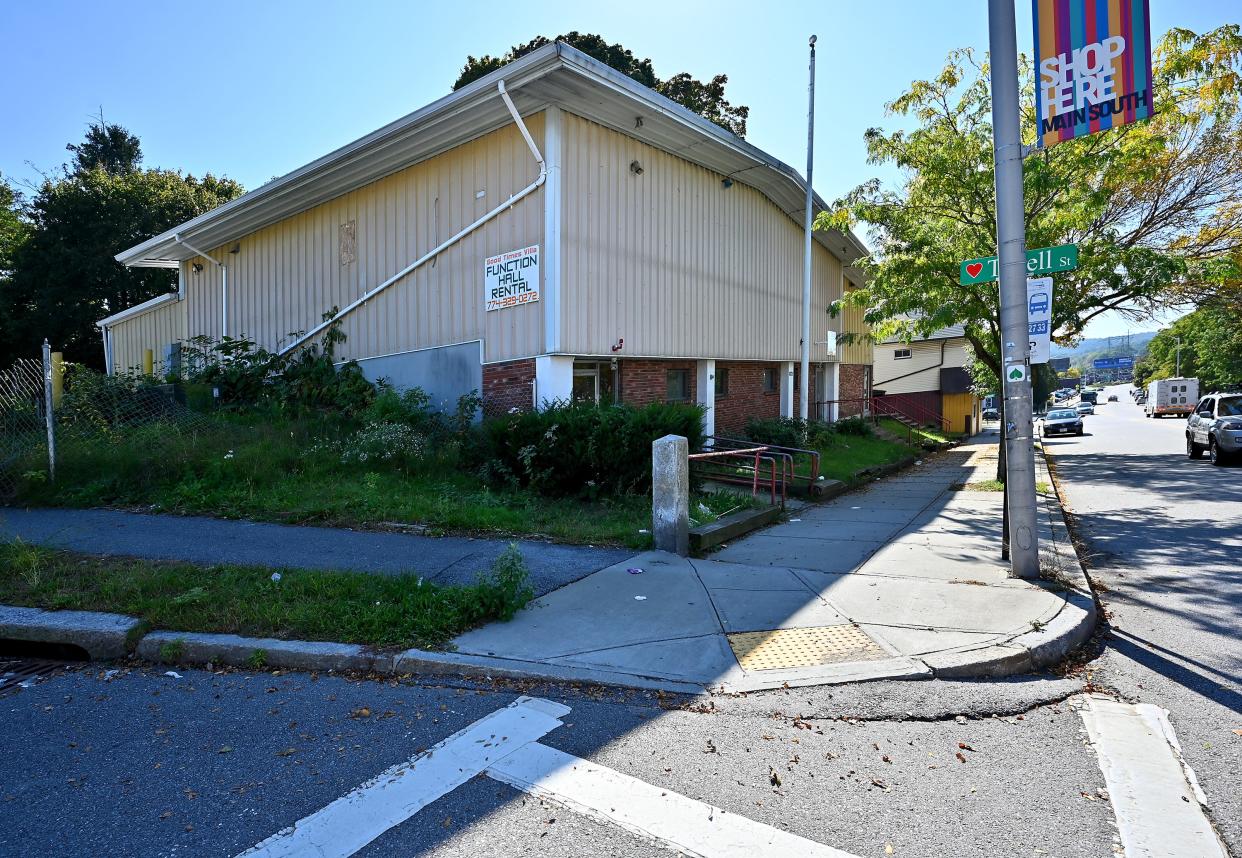 1023 Main St., the old American Legion building that Spectrum Health services has purchased.