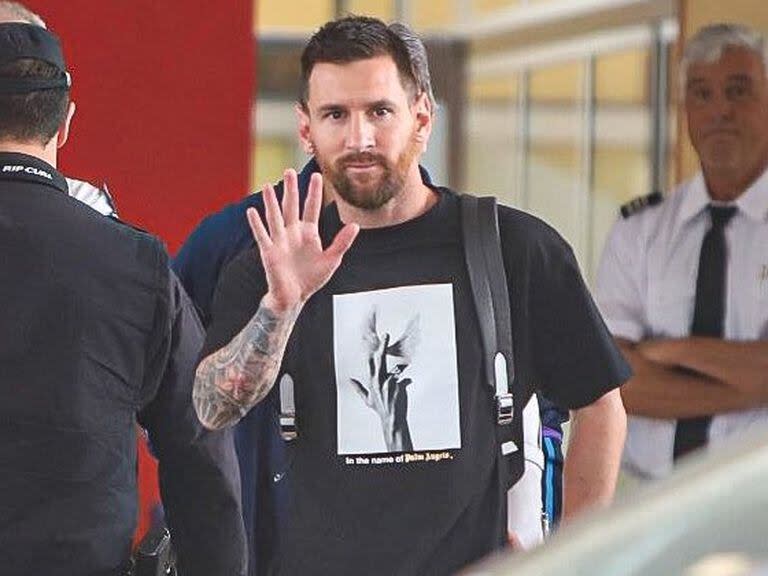 Messi está en Rosario para pasar las fiestas en familia