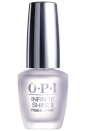 When it comes time to paint, use a base coat with a formula that includes a strengthener. Not only will it preserve the life of your manicure, but using a formula with strengthening properties protects and strengthens nails at the same time. Try this OPI Infinite Shine Gel Effects Primer Base Coat for $22.95.