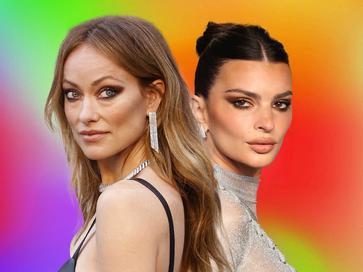 Filmmaker and actor Olivia Wilde and model and podcaster Emily Ratajkowski have been embroiled in a ‘girl code’ snafu (Getty/iStock)