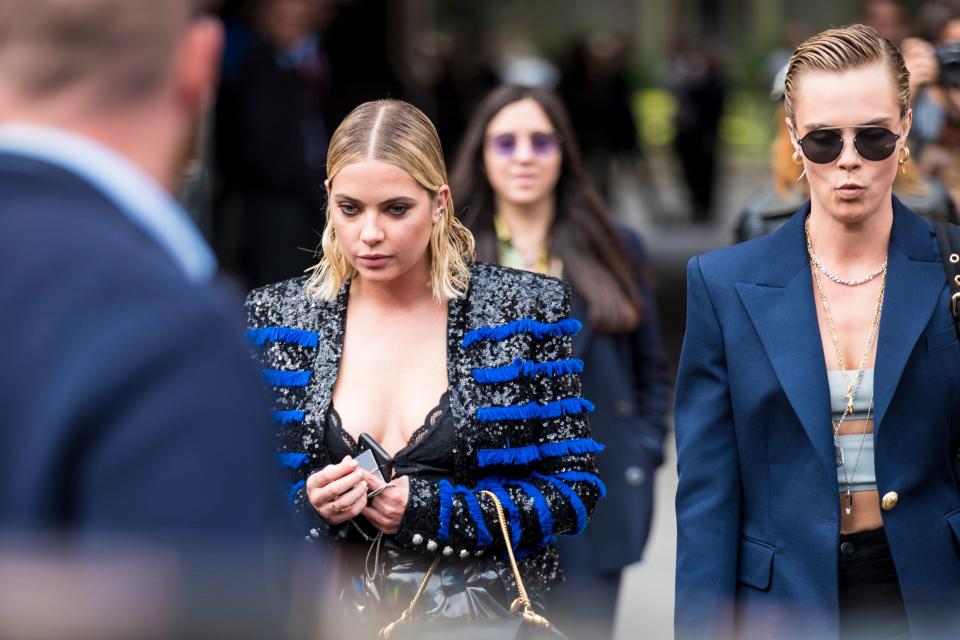 Cara Delevingne and Ashley Benson Walking together