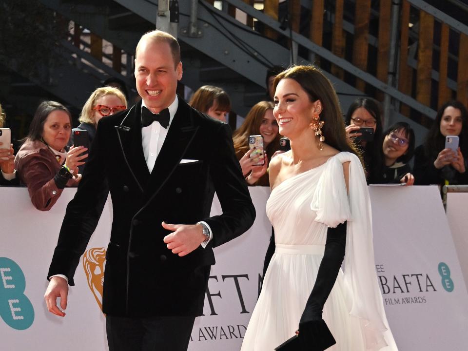 kate and william baftas