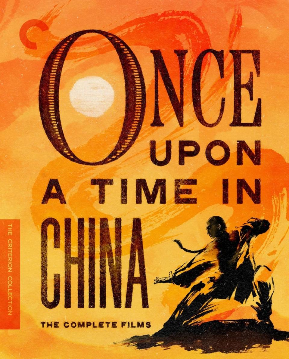 The cover for Criterion's Blu-ray set of Once Upon a Time in China: The Complete Films.