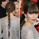 <b>Celebrities in plaits: Jessica Biel </b><br><br>The Total Recall actress has tied her hair into a sophisticated, slim twisted braid.<br><br>© Rex