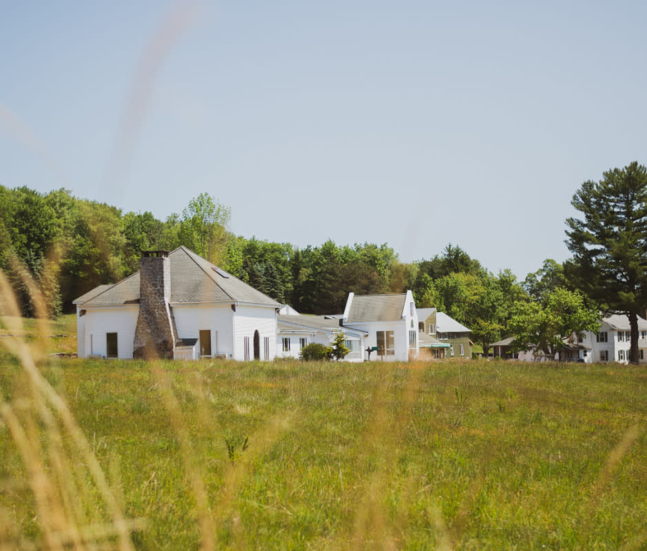 Hemlock Neversink's 230-acre property includes a luxury spa, movement building, creative studio, and five miles of trails through serene Catskills meadows and woods. <p>Courtesy image</p>