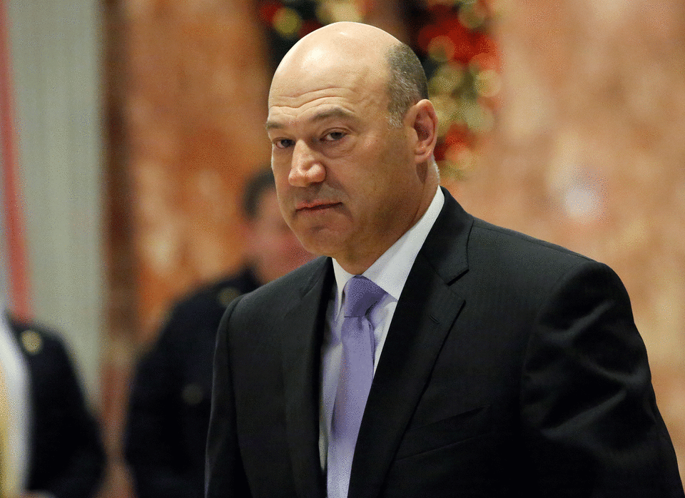 Gary Cohn headed up the president’s economic council (Reuters)