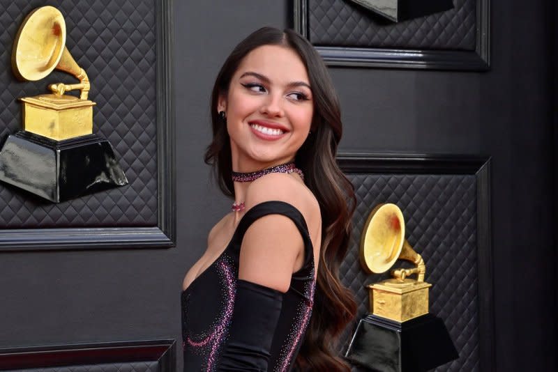 Olivia Rodrigo attends the Grammy Awards in 2022. File Photo by Jim Ruymen/UPI