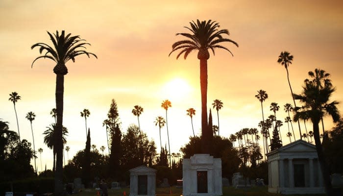 Hollywood Forever Cemetery de los Ángeles