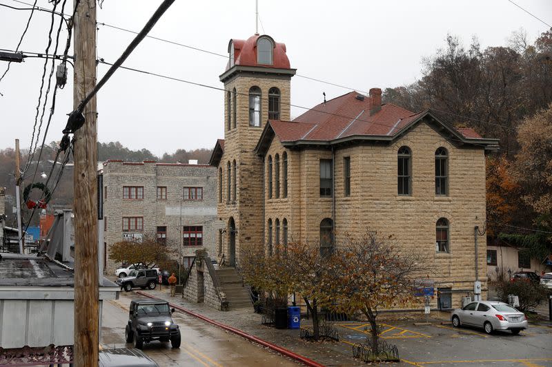 The courthouse in Eureka Springs