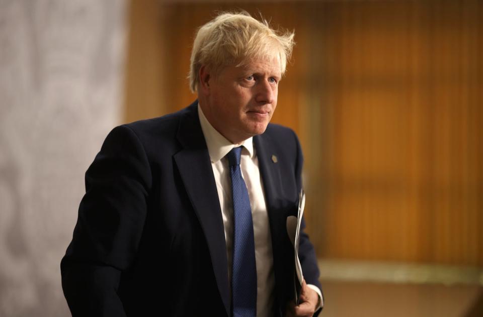 Boris Johnson is accused of trashing the UK’s reputation (Dan Kitwood/PA) (PA Wire)