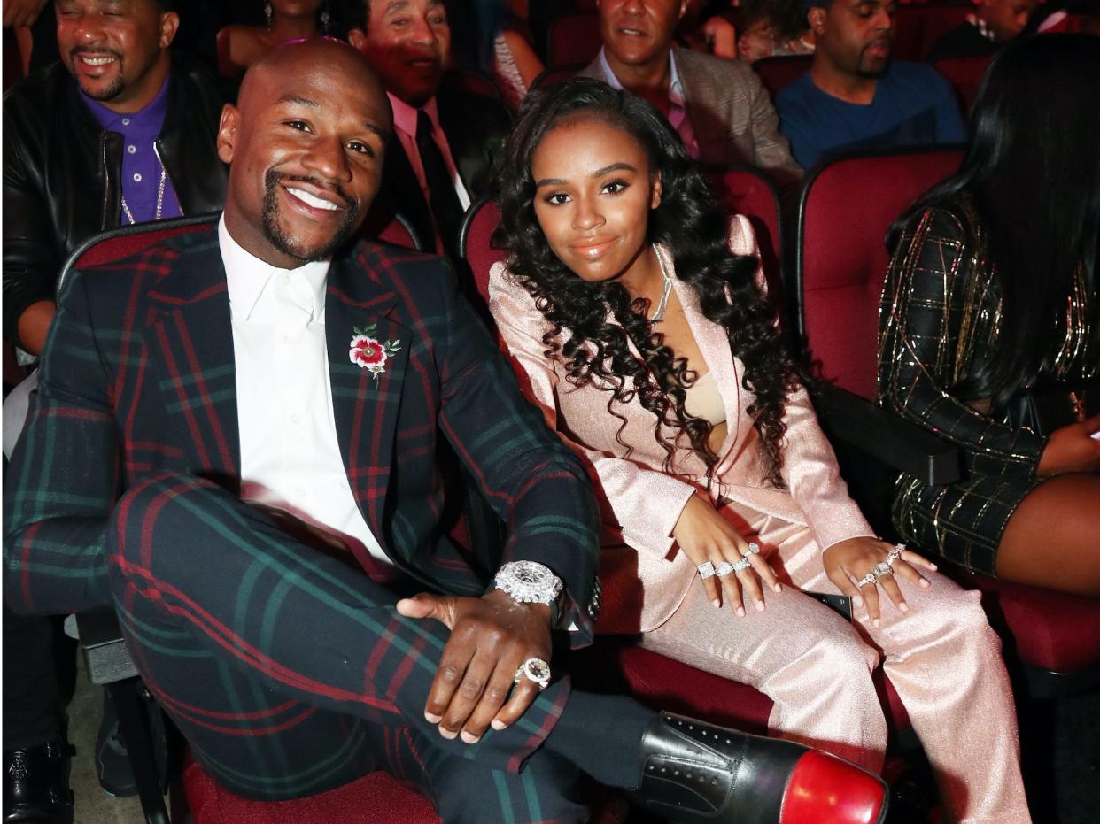 Floyd Mayweather and Iyanna Mayweather