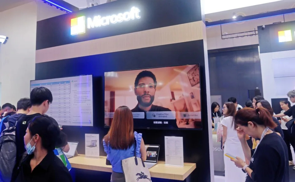 Experts have warned Microsoft of a risk of intellectual property theft if it remains in China. Costfoto/NurPhoto/Shutterstock