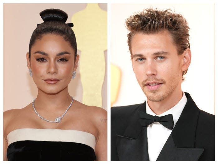 Vanessa Hudgens and Austin Butler in 2023