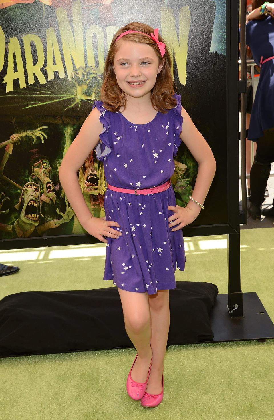 UNIVERSAL CITY, CA - AUGUST 05: Actress Madison Moellers attends the premiere of Focus Features' "ParaNorman" held at Universal CityWalk on August 5, 2012 in Universal City, California. (Photo by Jason Merritt/Getty Images)