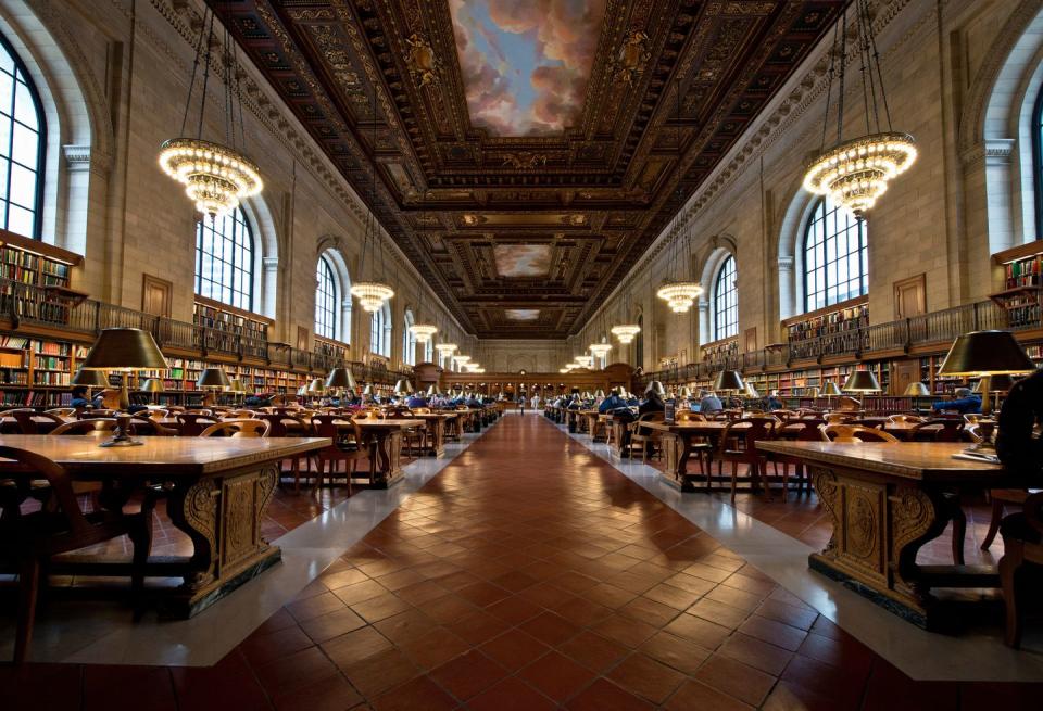 Study (or pretend to) at the New York Public Library.