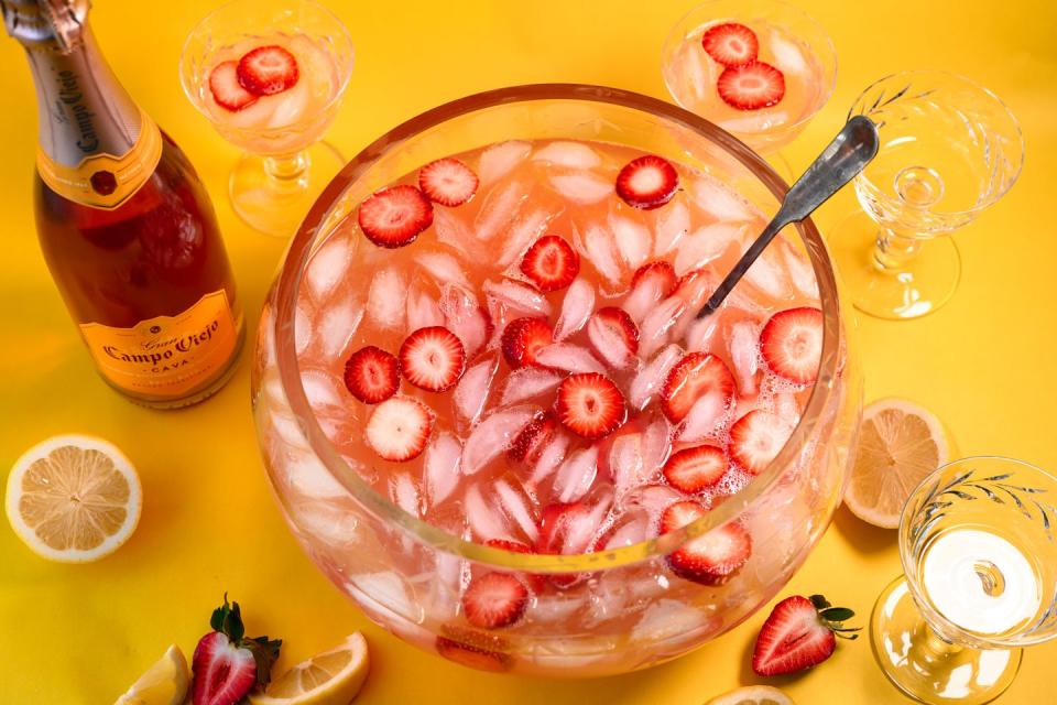 Cava Rosé Punch