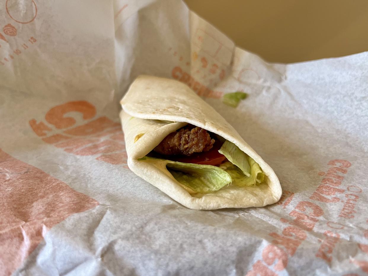 Royal Crispy Wrap from burger king