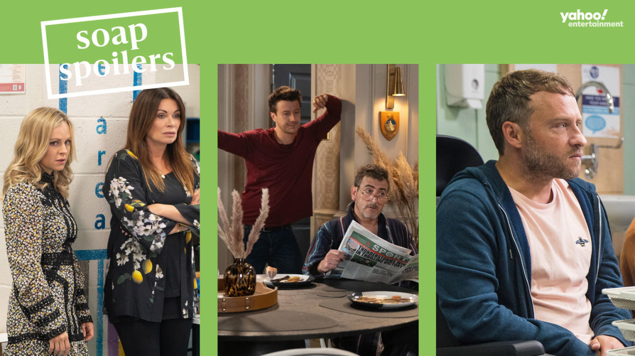 These are the big Coronation Street spoilers for the week of 6-10 November 2023. (ITV)