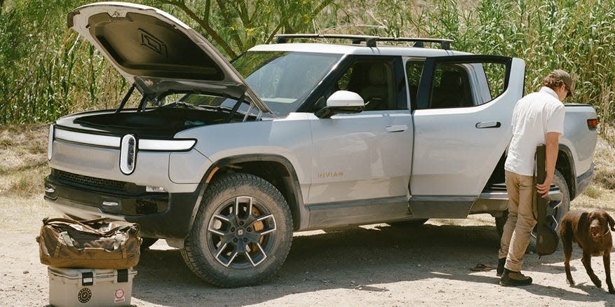 Rivian R1T pickup truck