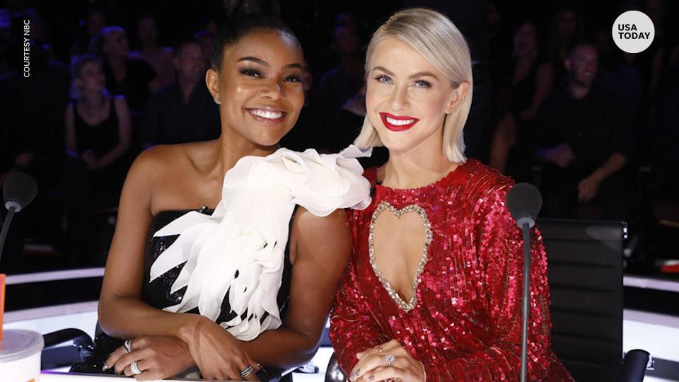 Gabrielle Union, left, and Julianne Hough were judges on 'America's Got Talent' for one season, before being dropped by the show.