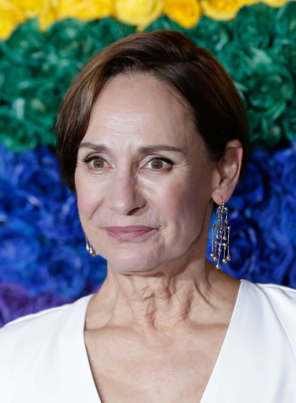 Laurie Metcalf arrives on the red carpet at the Tony Awards at Radio City Music Hall in 2019 in New York City. File Photo by John Angelillo/UPI