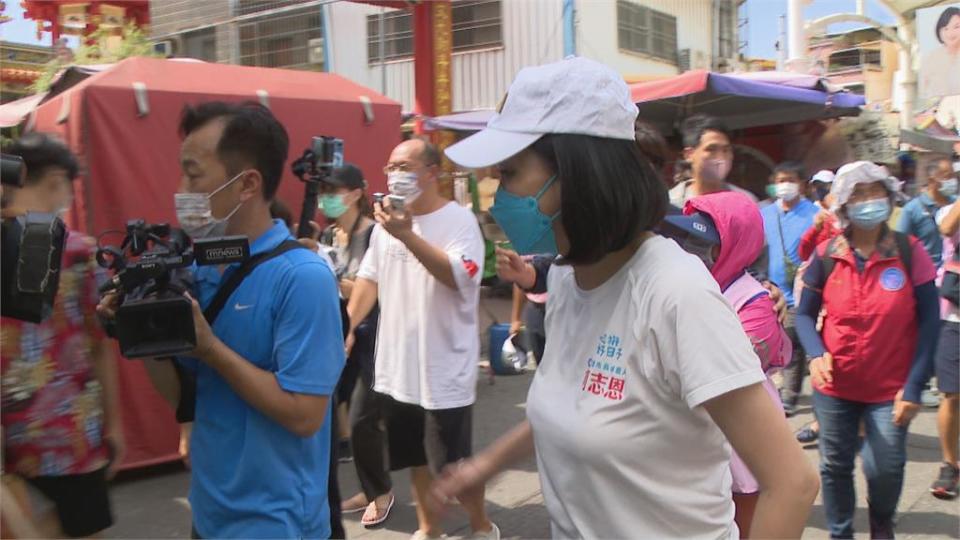 選戰拚進度！　柯志恩確診出關首站旗津拜票